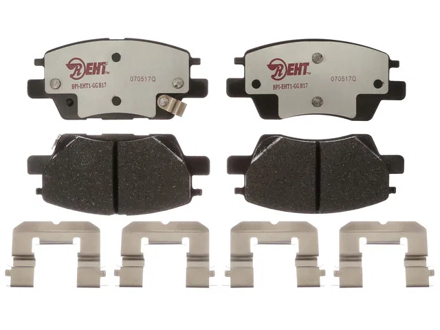 EHT1844H – R/M BRAKES Brake Pad, OE Replacement Hybrid Technology Includes Mounting Hardware